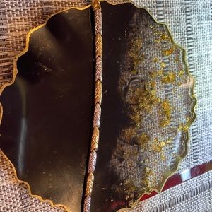 White and yellow gold women’s chevron bracelet